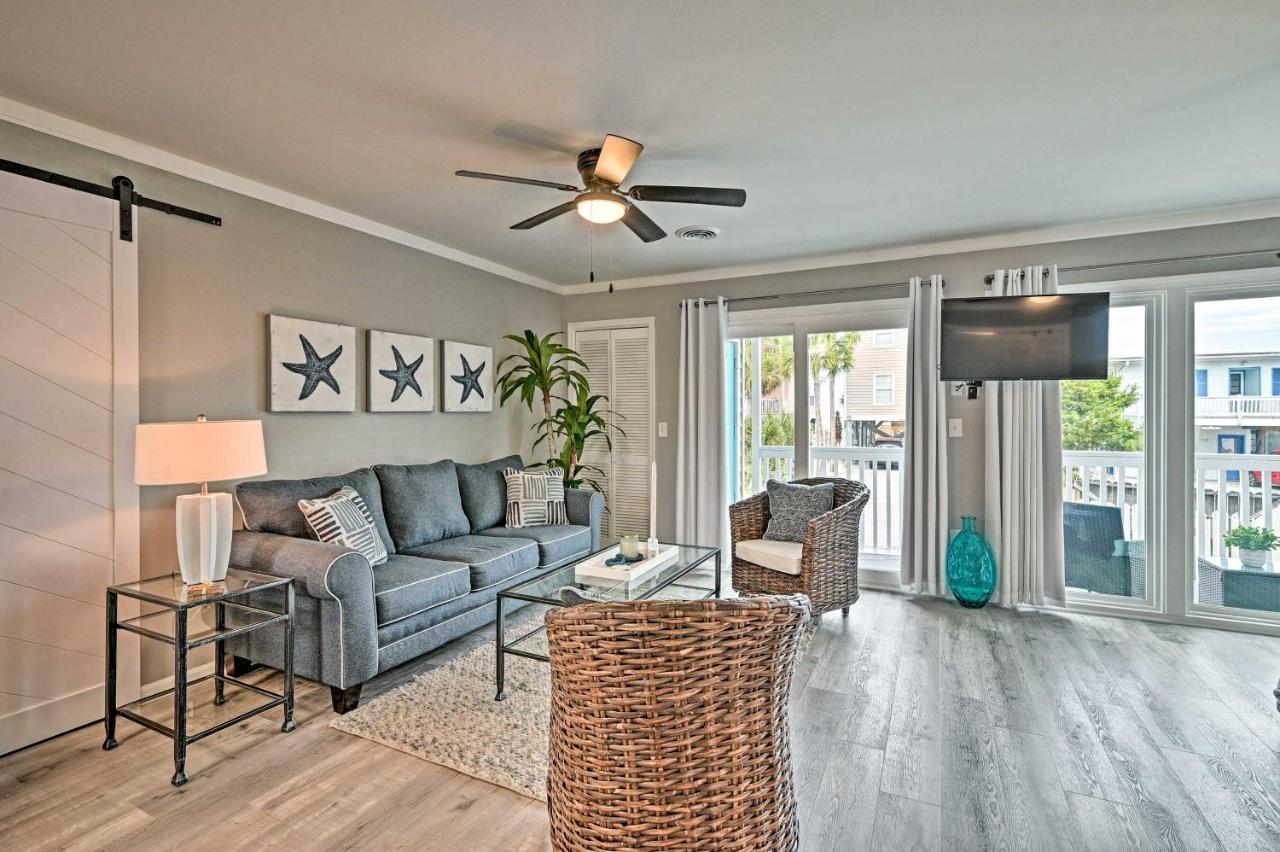Surfside Beach Couples Retreat With Balcony! Myrtle Beach Exteriör bild