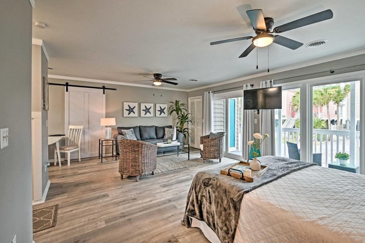Surfside Beach Couples Retreat With Balcony! Myrtle Beach Exteriör bild