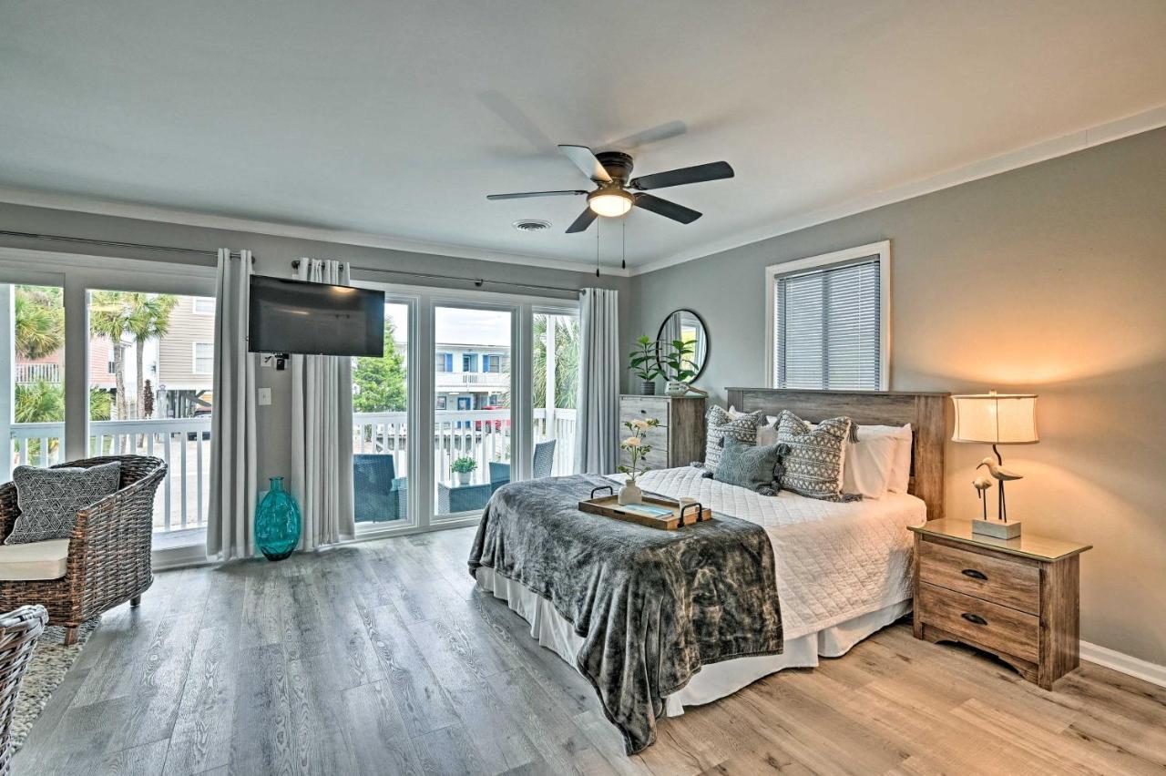 Surfside Beach Couples Retreat With Balcony! Myrtle Beach Exteriör bild