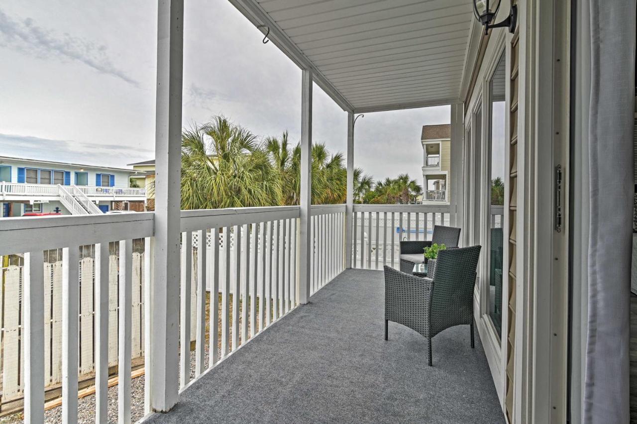 Surfside Beach Couples Retreat With Balcony! Myrtle Beach Exteriör bild