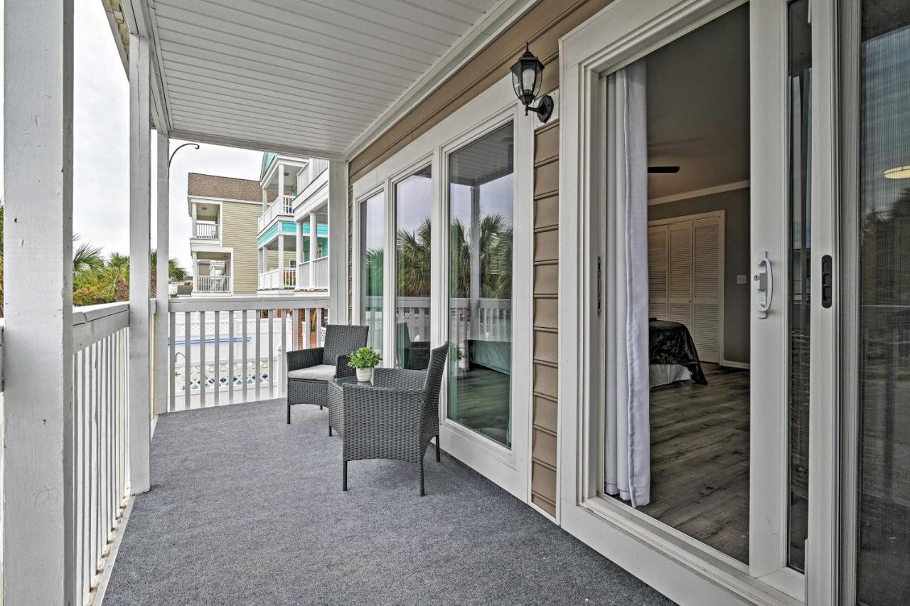 Surfside Beach Couples Retreat With Balcony! Myrtle Beach Exteriör bild