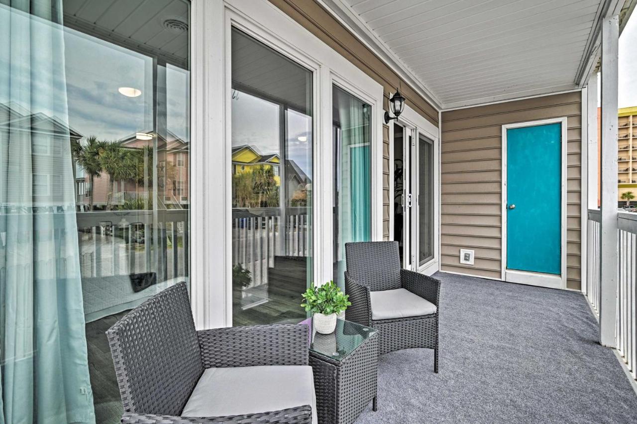 Surfside Beach Couples Retreat With Balcony! Myrtle Beach Exteriör bild